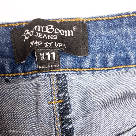 Boom boom Jeans Pump it up Denim Short Blue - Picture 3 of 4